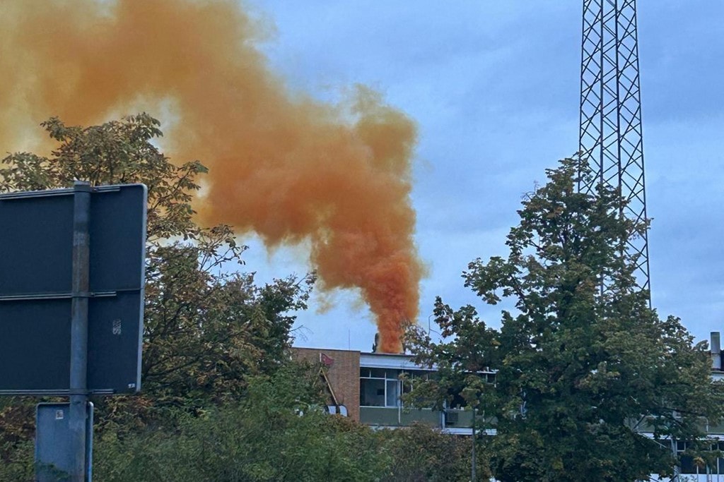 Mérgező gázfelhő Aschaffenburg felett