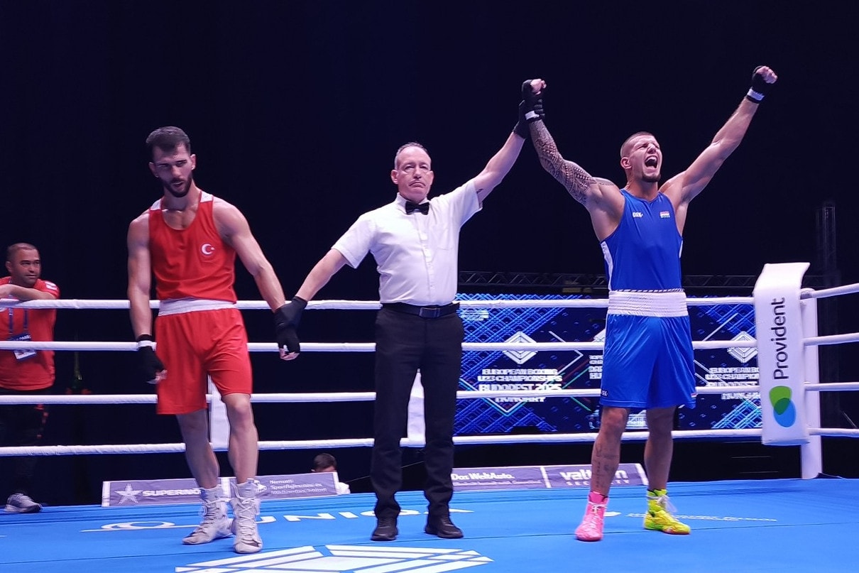 Gémes Levente már biztosan érmes az U23-as ökölvívó-Eb-n
