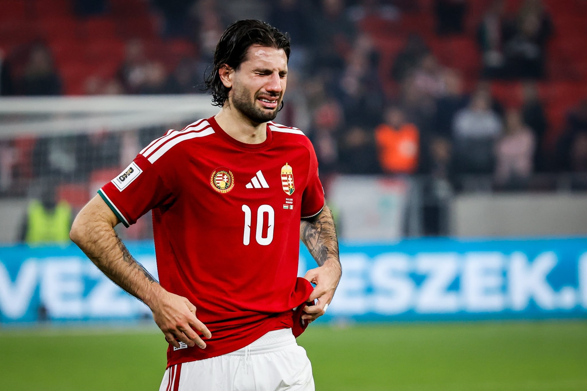 Szoboszlai Dominik: megtiszteltetés, hogy egy fehérvári falfestményen helyet kaptam