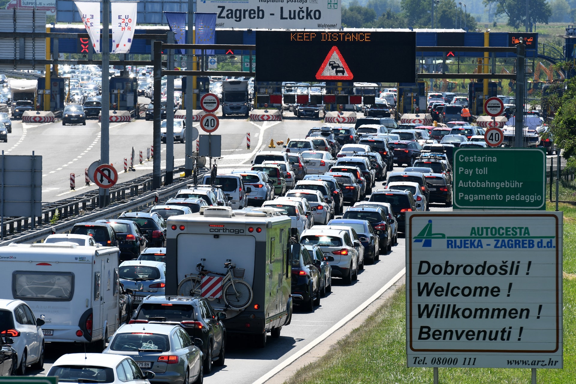 Egységes útdíjfizetés Horvátországban