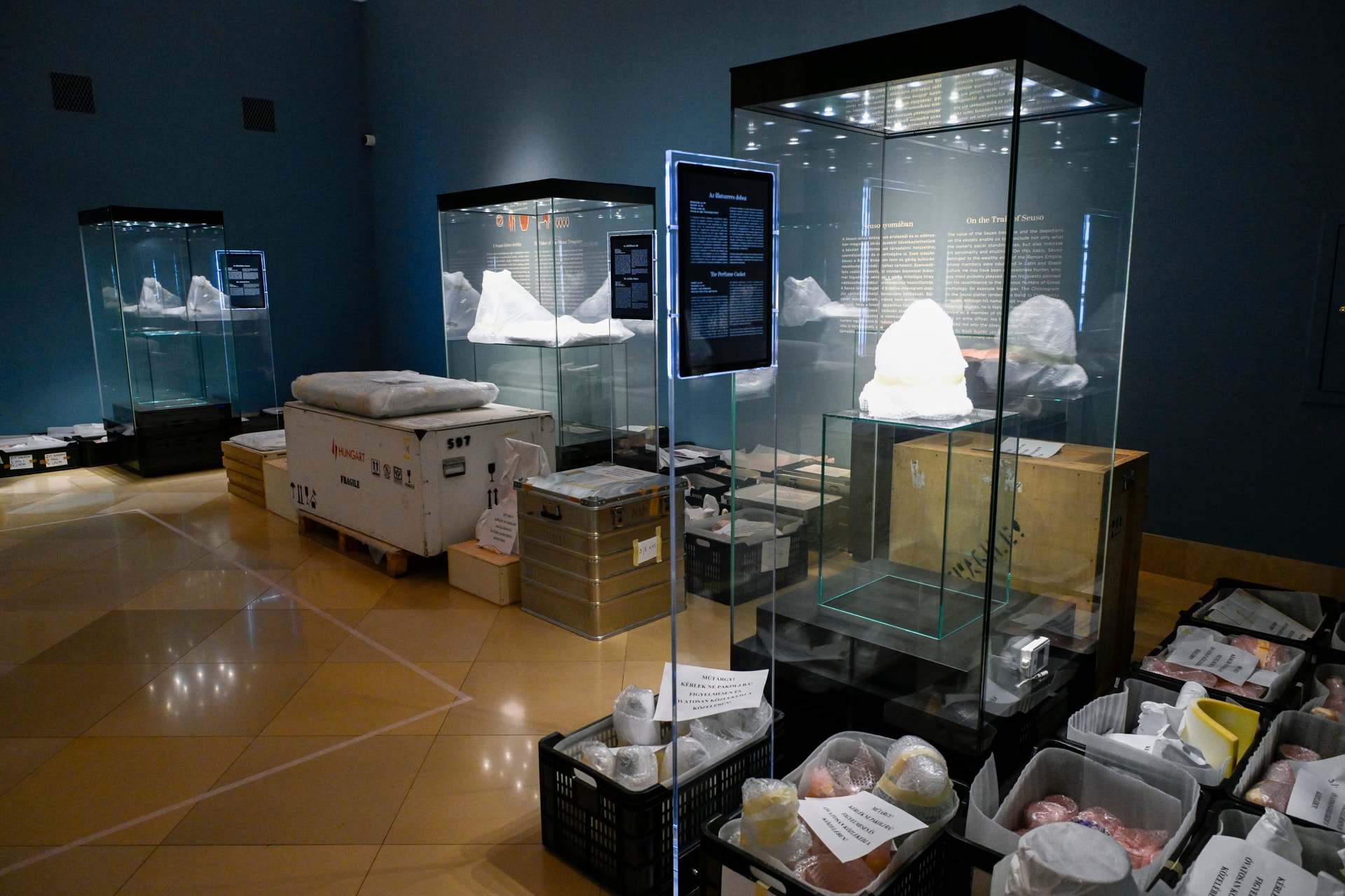 Megújul a koronázási palást terme