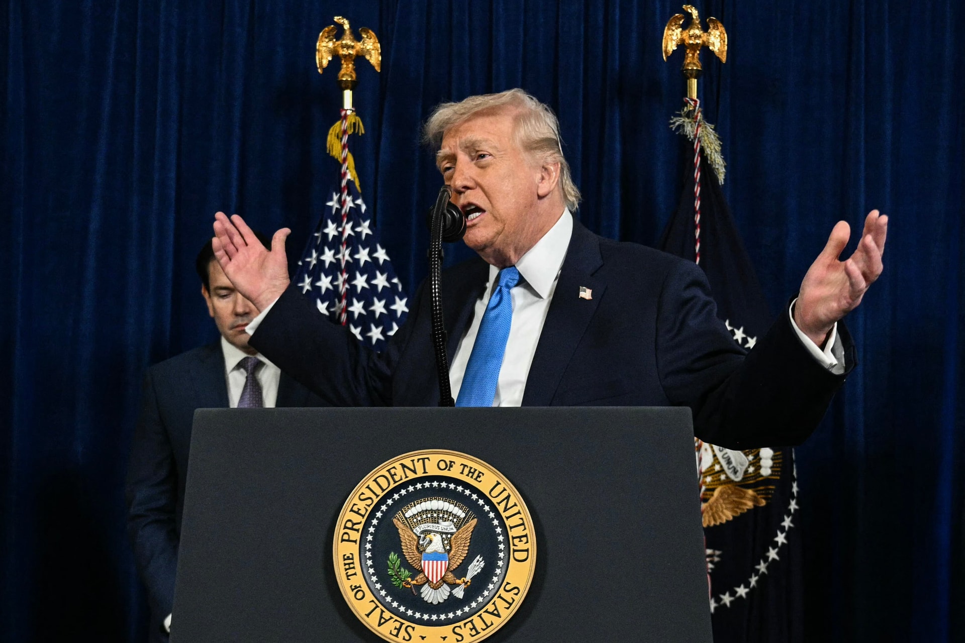 Trump látványos előrelépésről beszél a békefolyamatban
