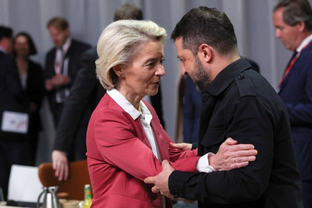 Von der Leyen ismét Ukrajnában