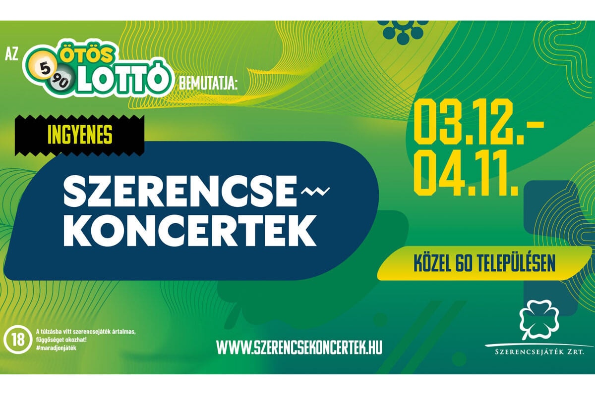 Koncertsorozatot hoz tavaszra az Ötöslottó