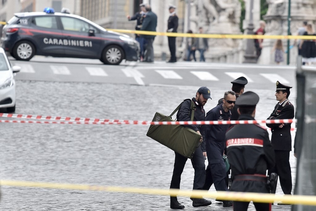Pokolgép robbant Rómában