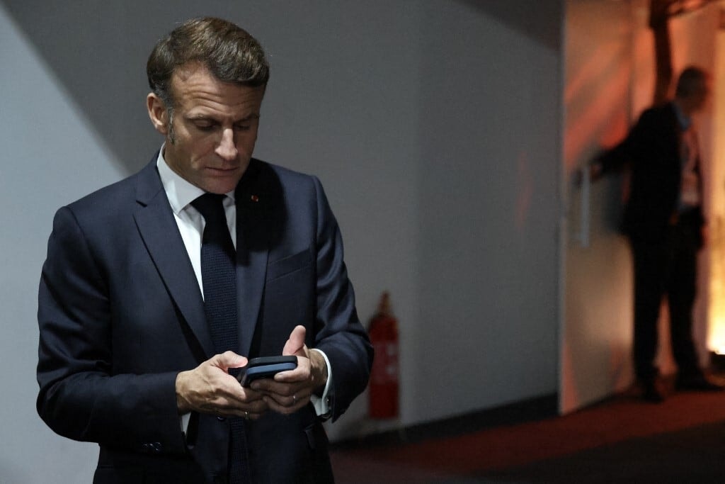 Macron ismét napraforgó