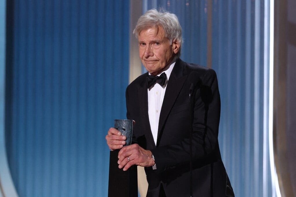 Harrison Ford nem tudta visszatartani könnyeit