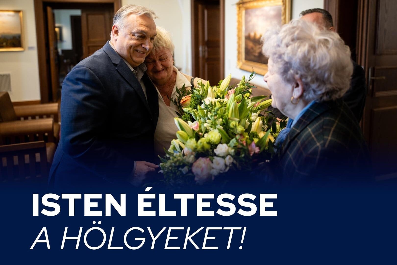 Isten éltesse a hölgyeket!