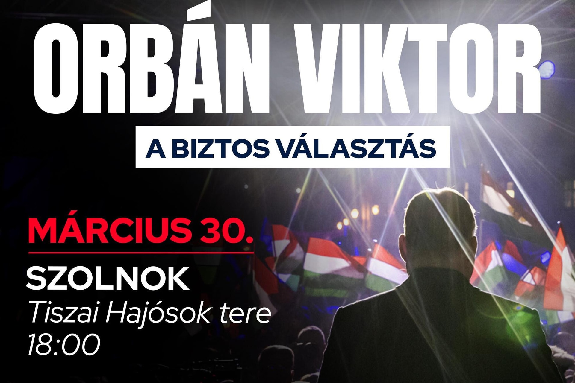 Szolnokra érkezik Orbán Viktor