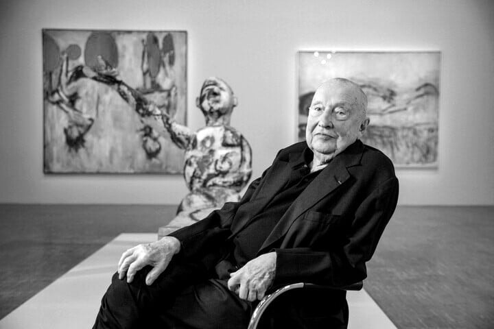 Elhunyt Georg Baselitz világhírű német festő, grafikus, szobrász és műgyűjtő