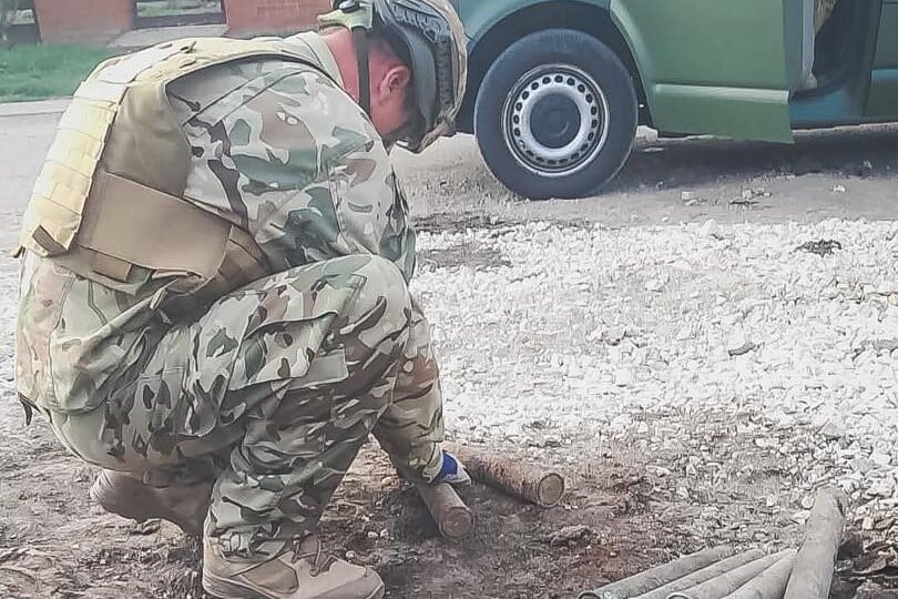 Második világháborús légvédelmi repeszlőszereket találtak Fejérben