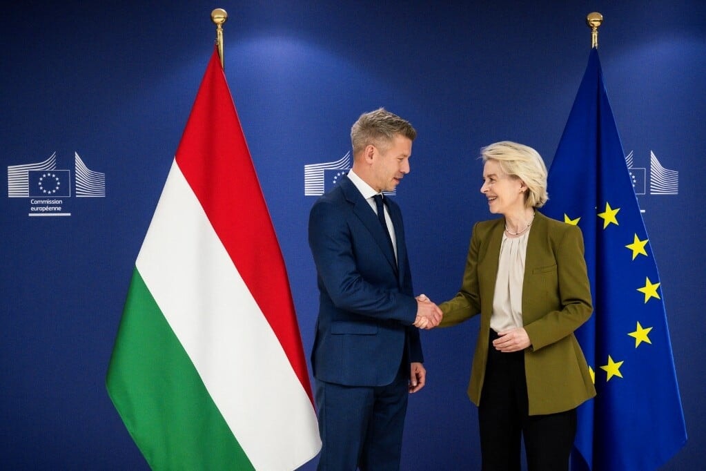 Ursula von der Leyen gratulált Magyar Péternek miniszterelnökké választása alkalmából
