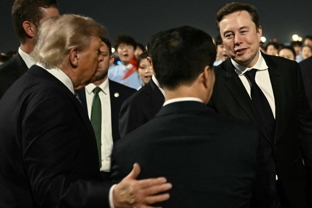 Donald Trump megérkezett Kínába