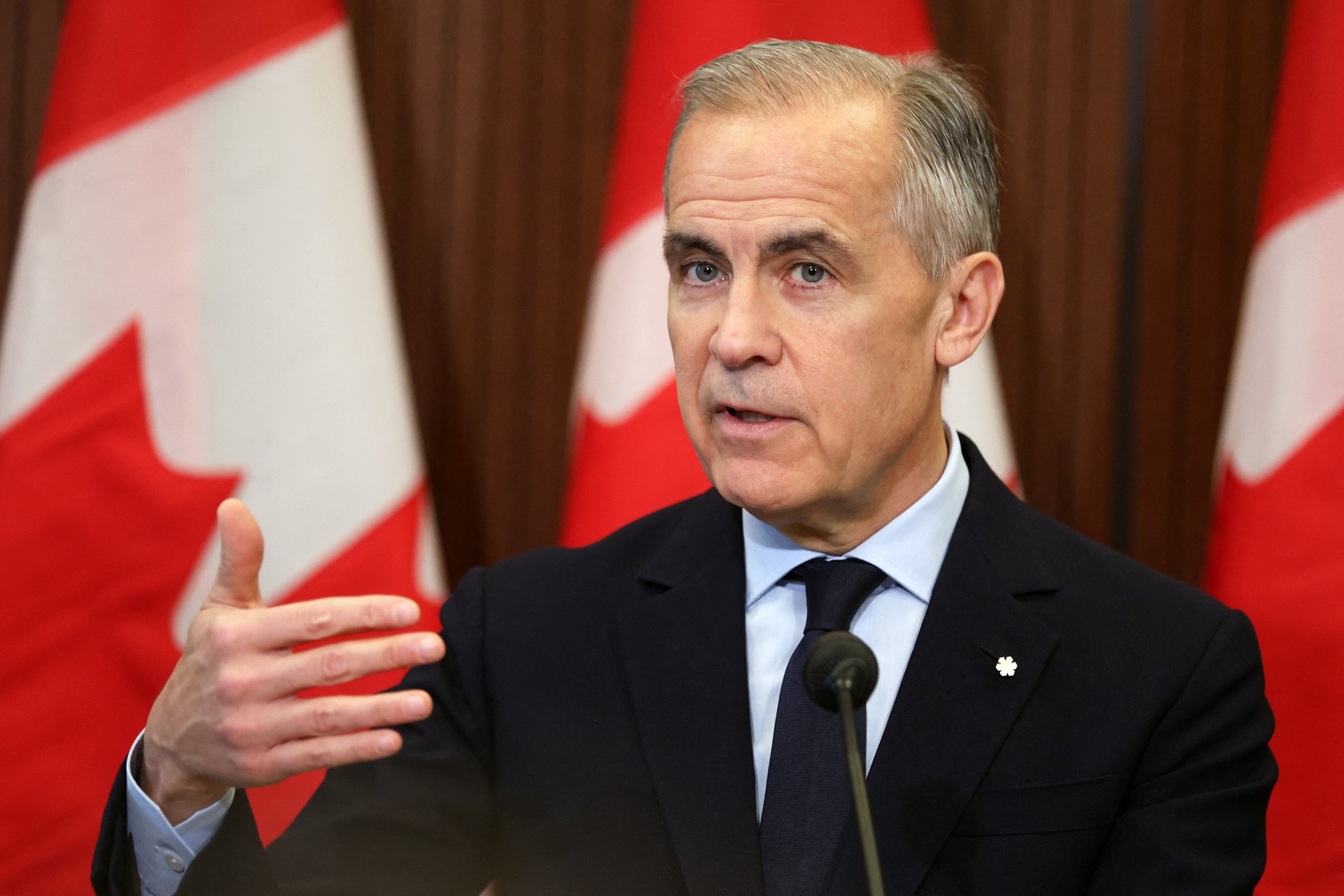 Inkább kivárja az amerikai elnök távozását Mark Carney 