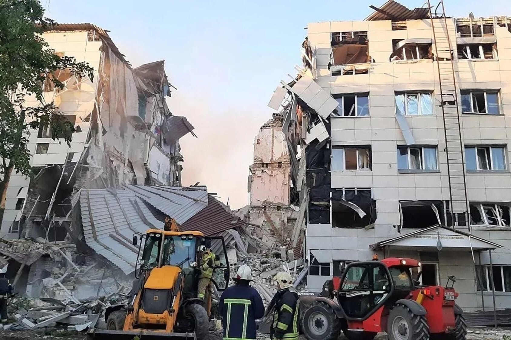 Ukrán dróntalálat ért egy luhanszki középiskolát