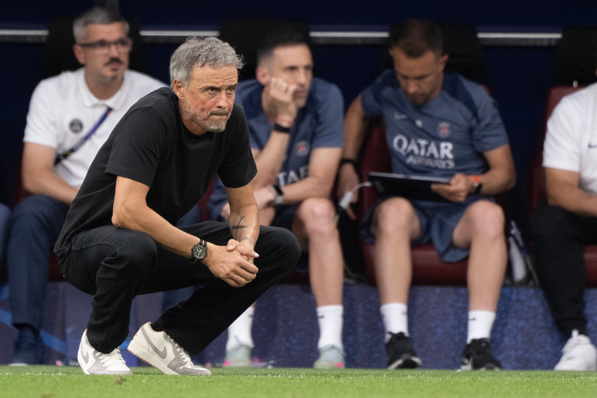 Luis Enrique az ellenfelet dicsérte, Mikel Arteta fájdalomról beszélt