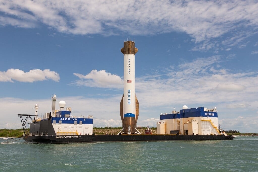 Egy teszt során felrobbant a Blue Origin vállalat New Glenn rakétája