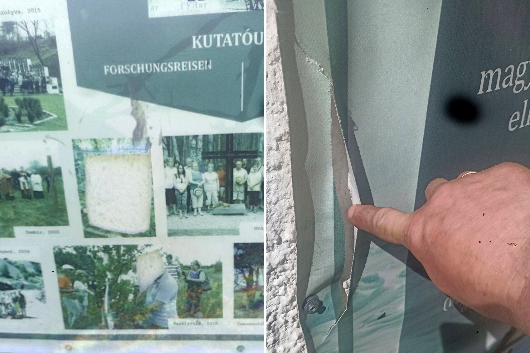 Újabb támadás a Szolyvai Emlékpark ellen