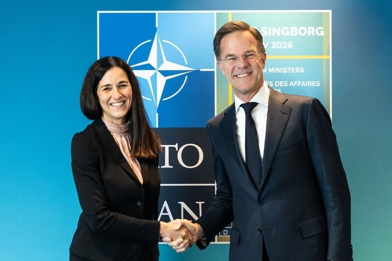 Orbán Anita egyeztetett Mark Rutte-val
