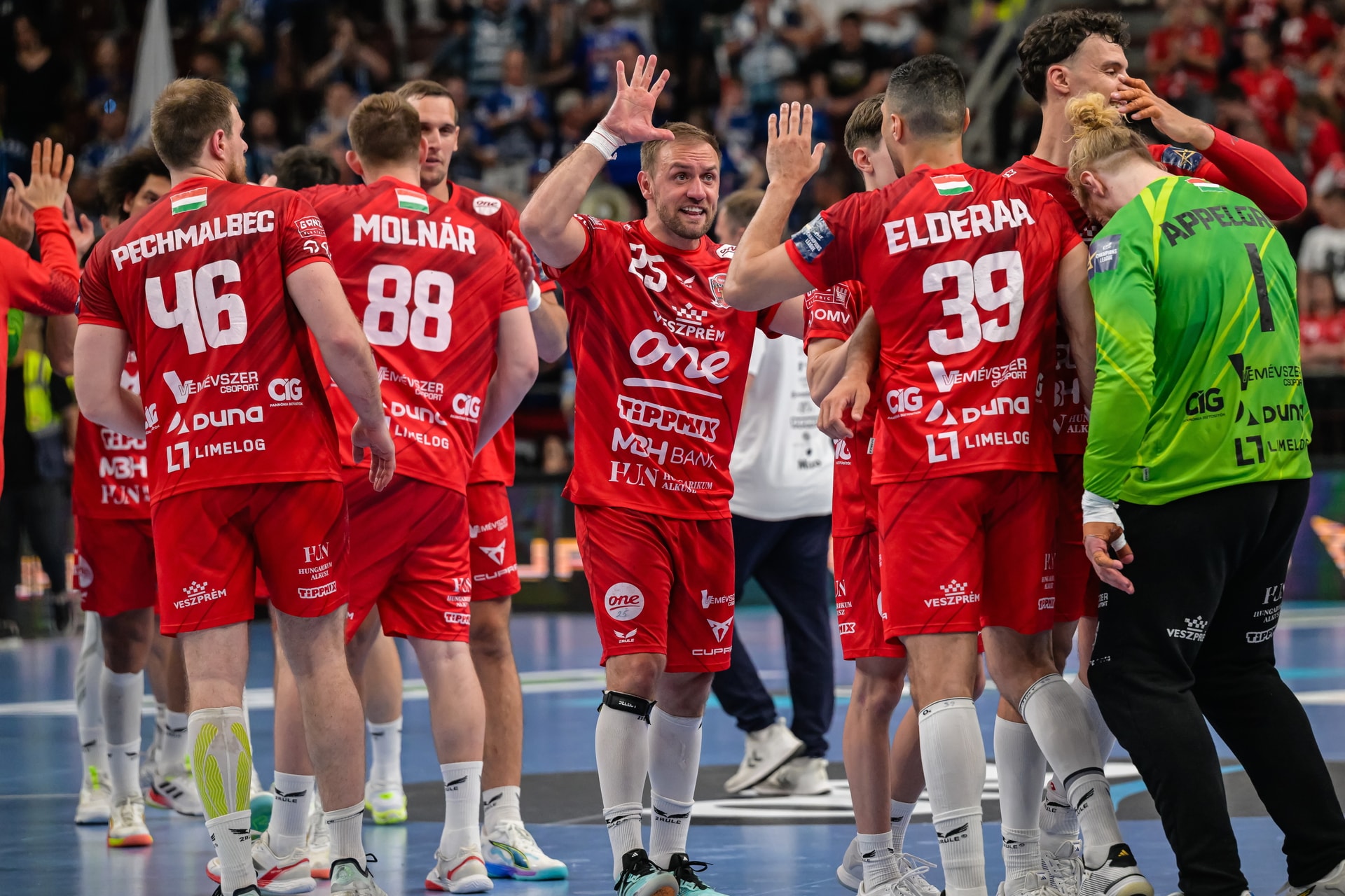 A Veszprém nyerte a döntő első mérkőzését