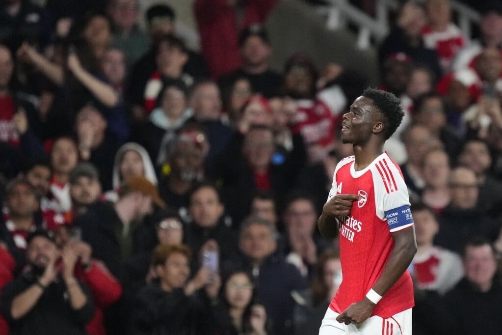 Bukayo Saka már a budapesti döntőre gondol