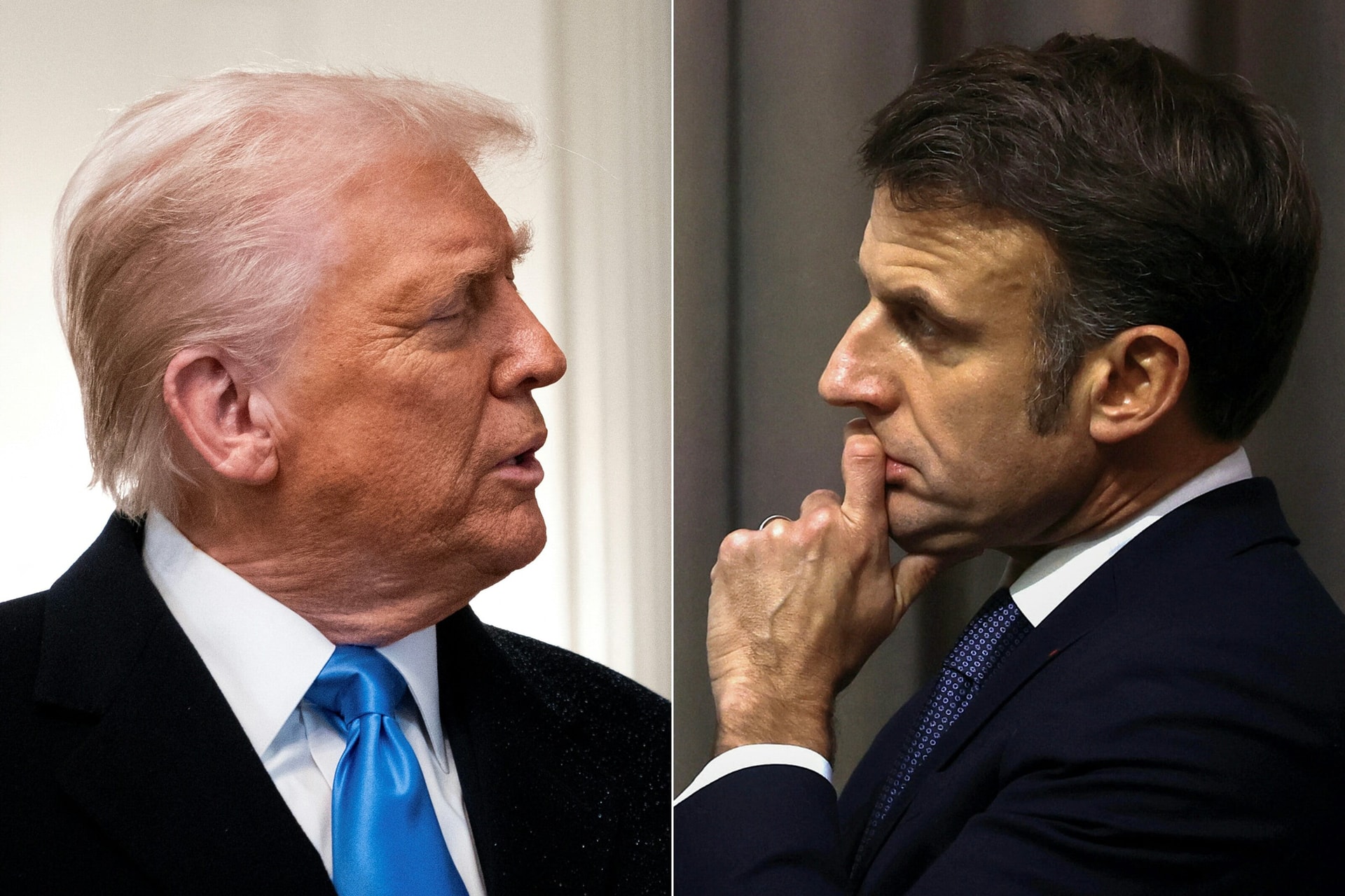 Macron dühös Trump vámfenyegetésére
