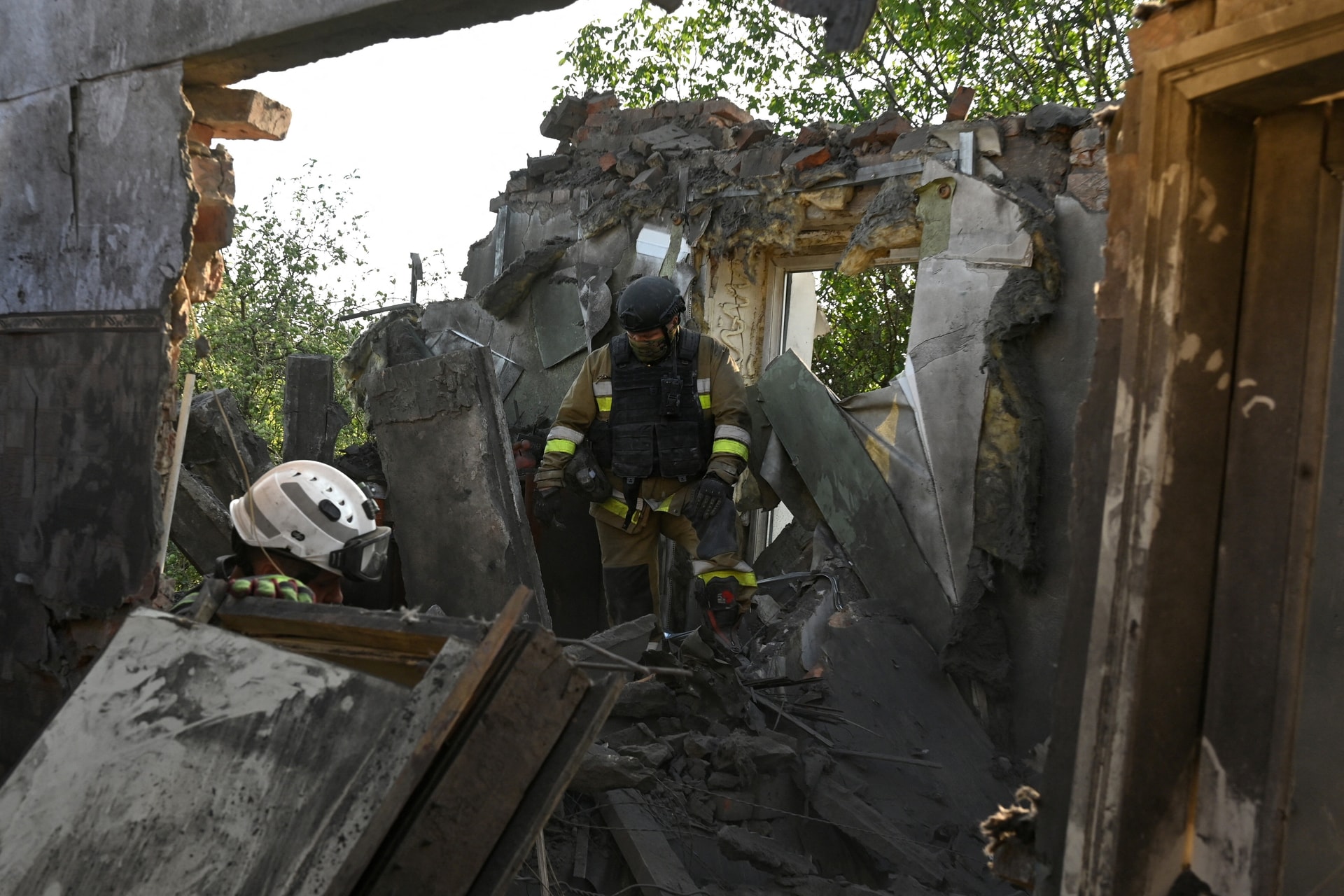 Az orosz erők légibombával csapást mértek Harkiv városára