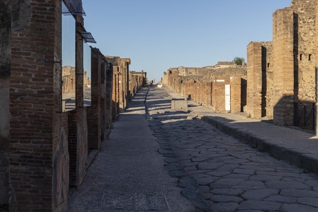 Lócsontvázra bukkantak Pompejiben