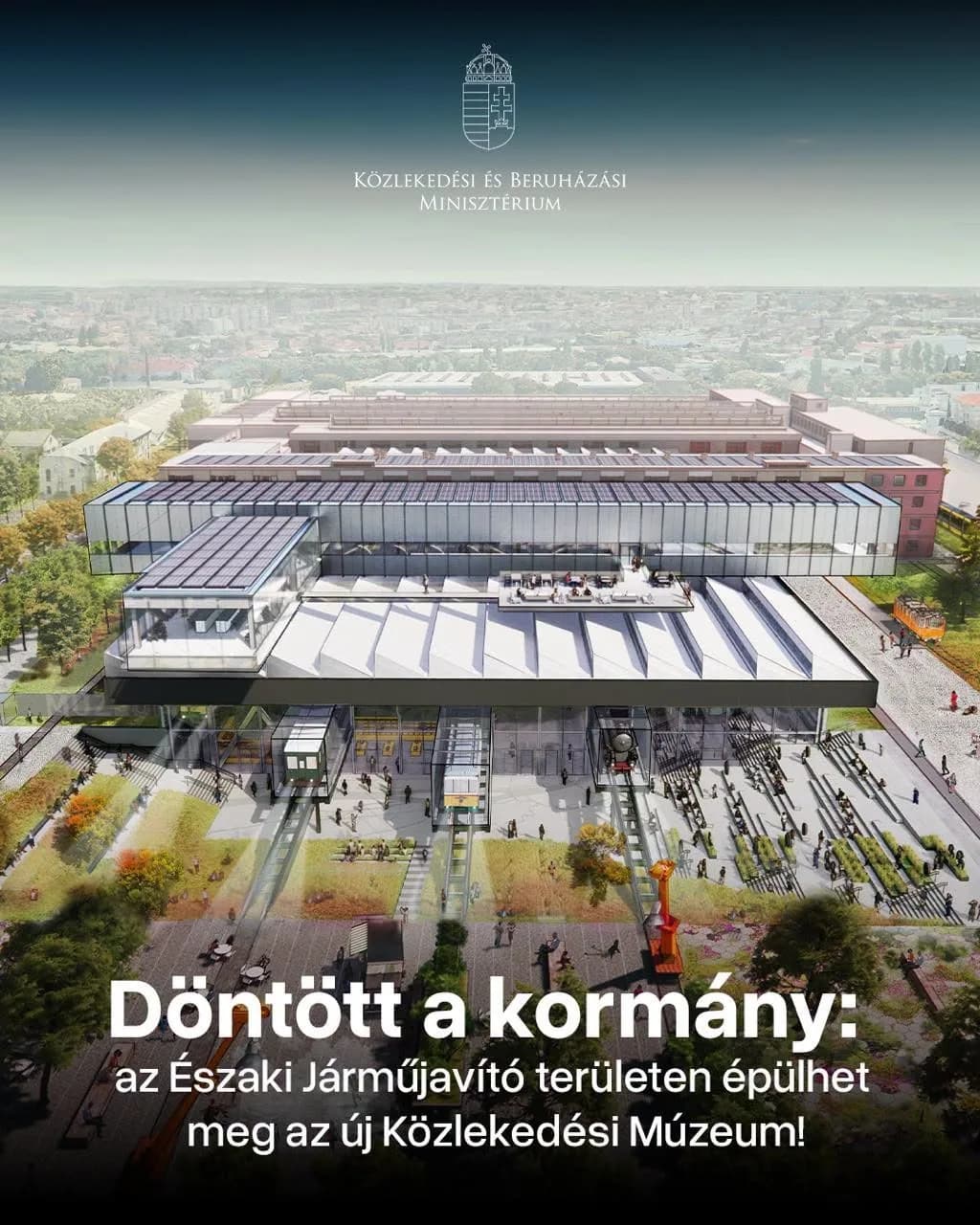 Megépülhet az új Közlekedési Múzeum