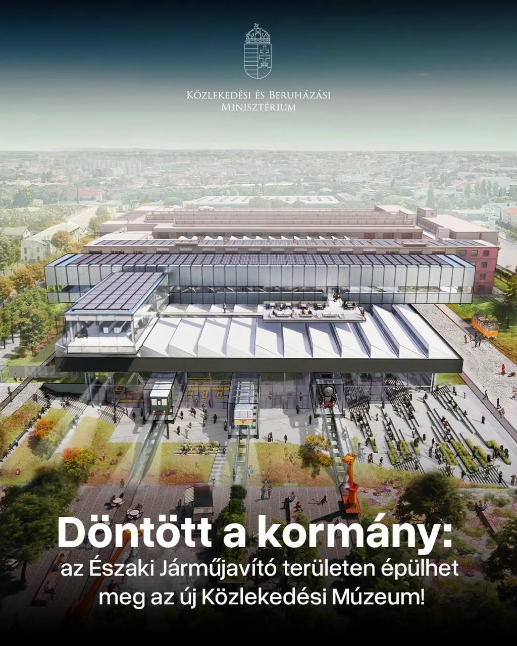 Megépülhet az új Közlekedési Múzeum
