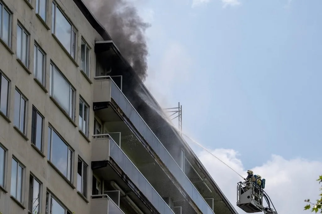 Többen meghaltak egy antwerpeni épülettűzben