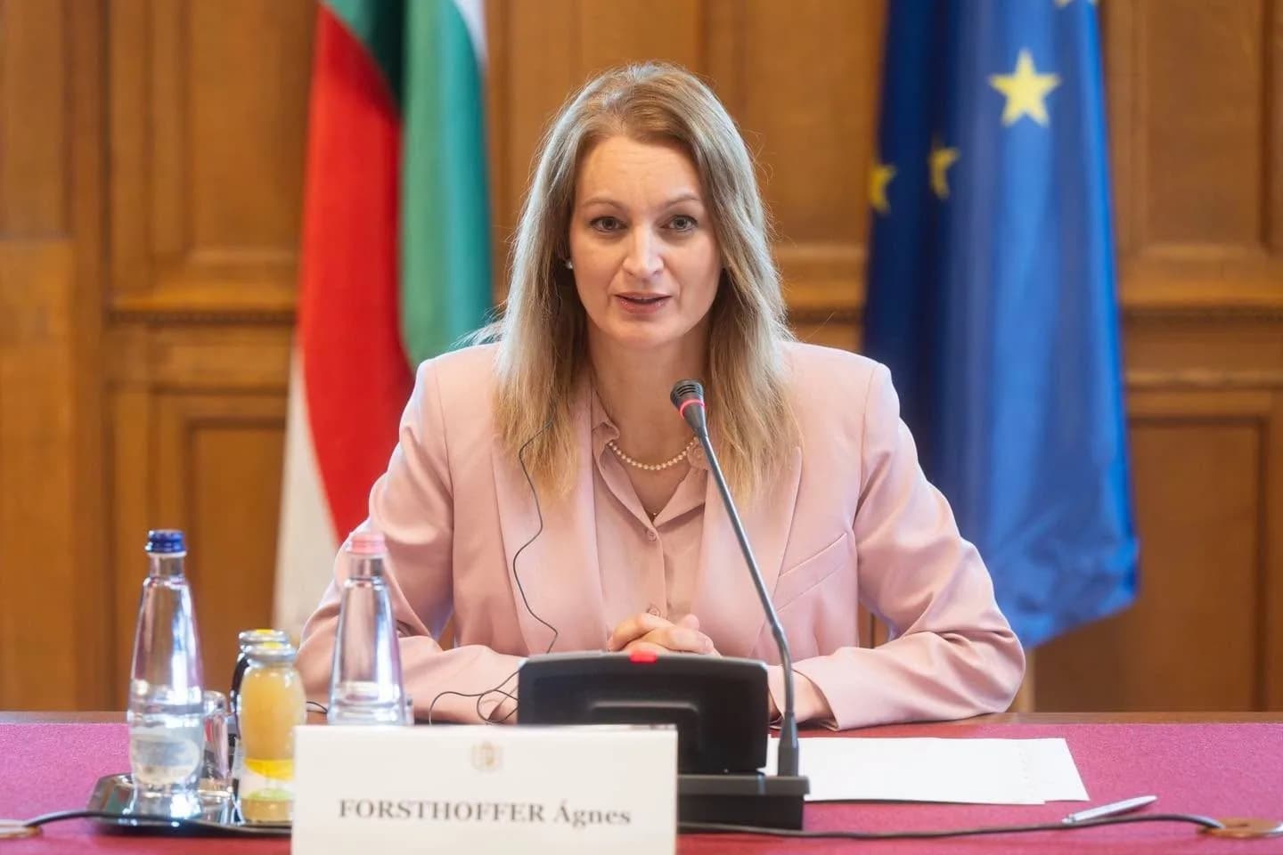 Forsthoffer Ágnes Baden-Württemberg tartományi parlamentjének elnökét fogadta