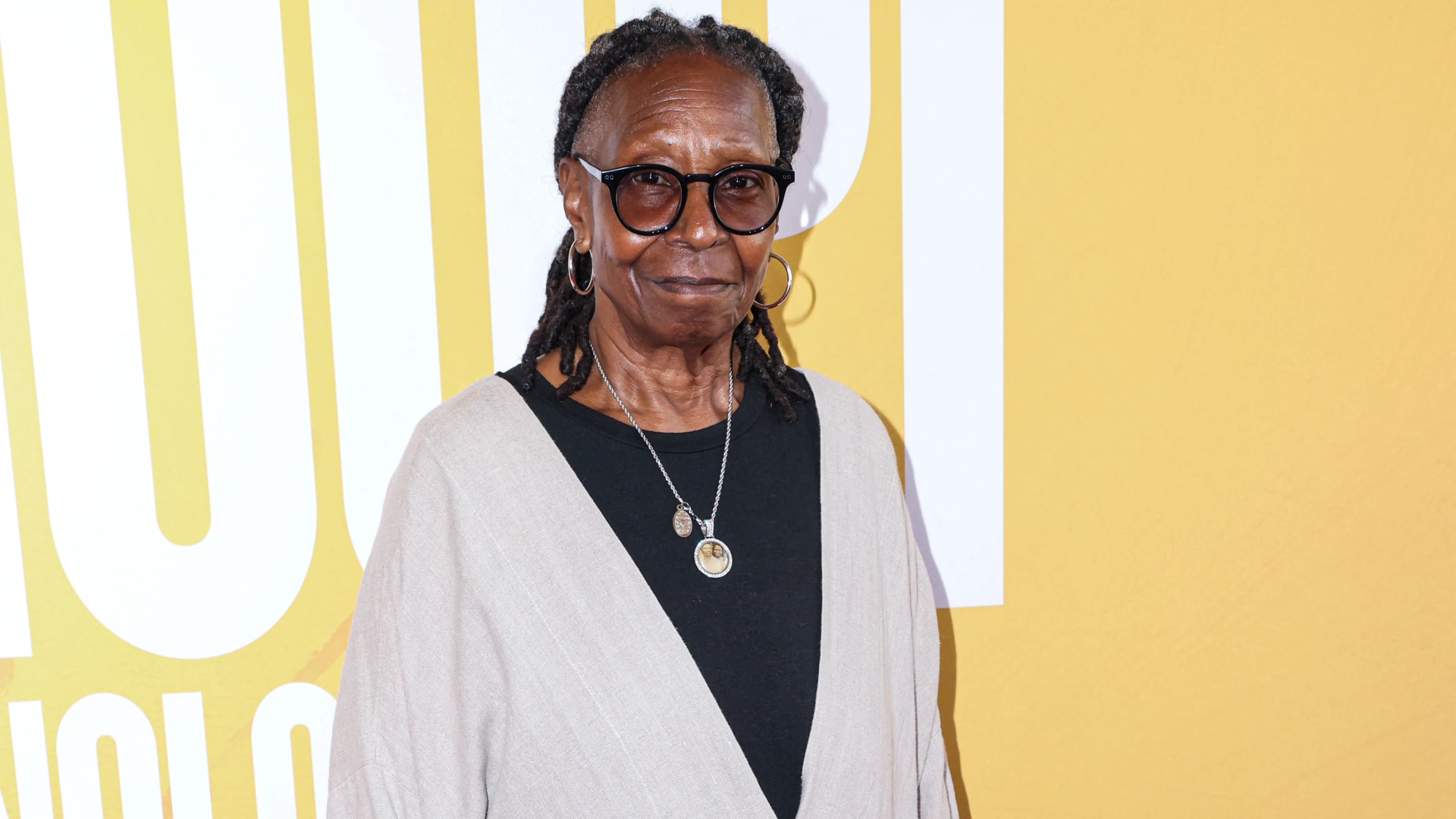 Whoopi Goldberg láthatóan lefogyott