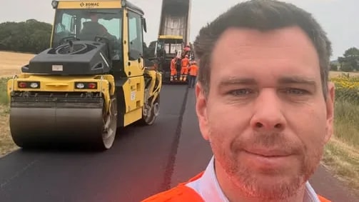 Vitézy Dávid az útfelújításokról beszélt