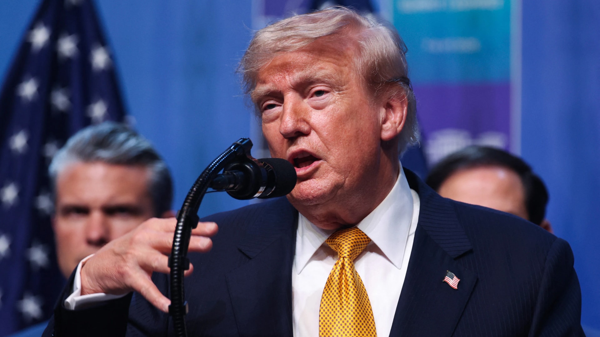 Trump a Jordániában elesett amerikai katonákról beszélt