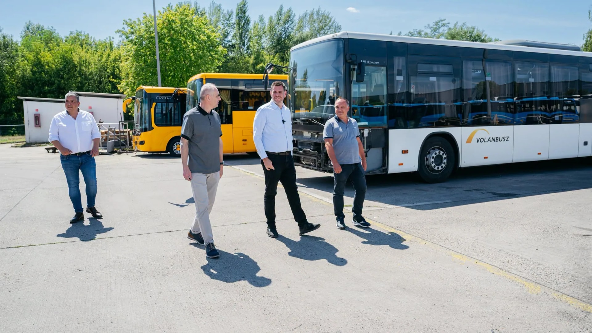 Vitézy Dávid a fóti Volán javítóközpontban járt
