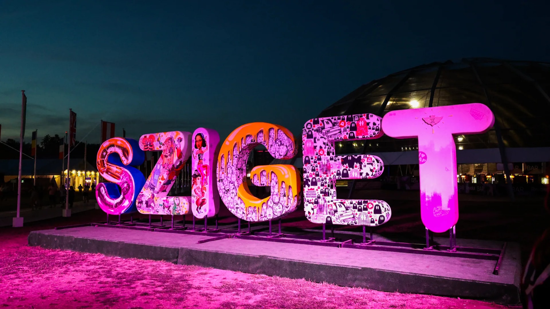 Összesen 112 országból érkeztek az idei Sziget fesztiválra