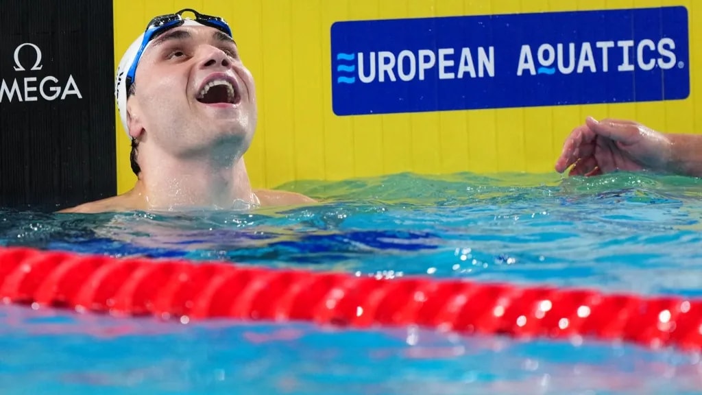 Országos csúccsal aranyérmes a 4x100 méteres férfi gyorsváltó