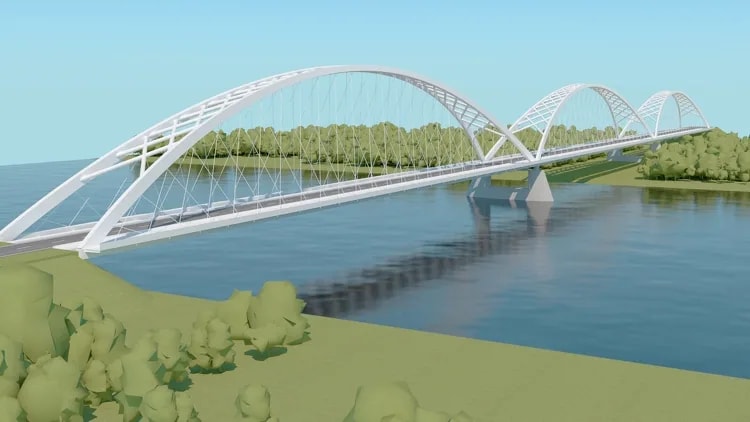 A mohácsi Duna-híd kivitelezője 59 milliárd forint előleget térít vissza