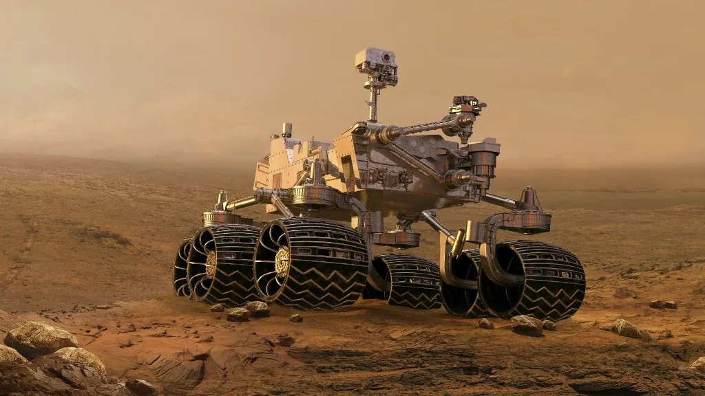 Elképesztő marsi tájat örökített meg a NASA marsjárója