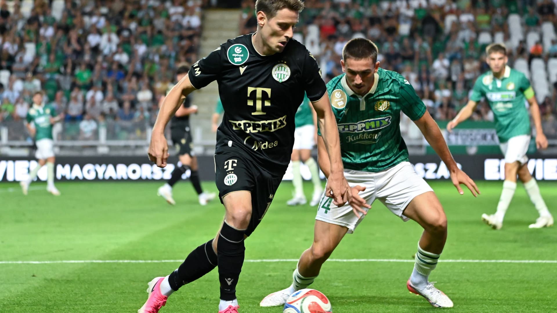 Borbély ferencvárosiként győzelemmel tért vissza Győrbe