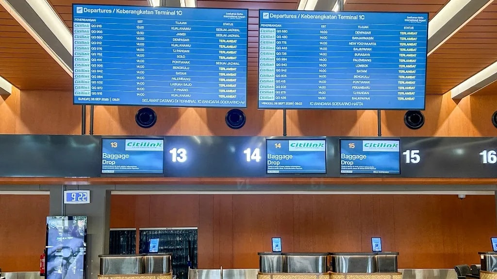 Újraindult a forgalom Jakarta fő repülőterén