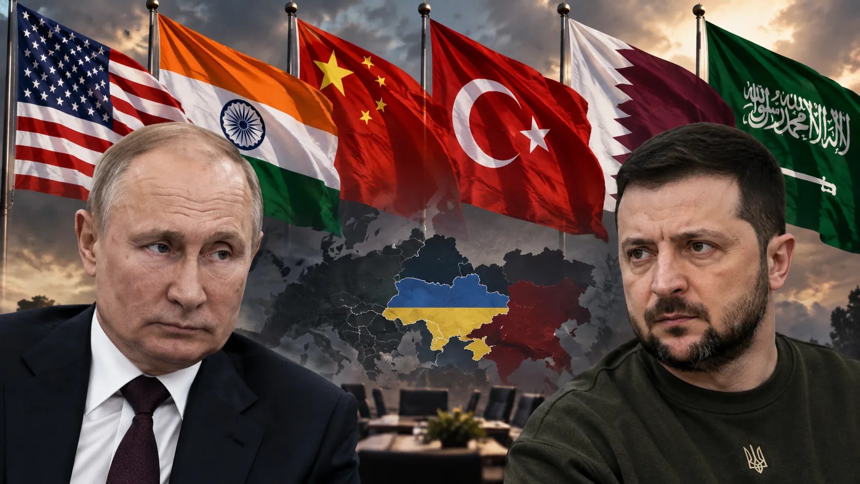 09 20 Ki tudja tárgyalóasztalhoz ültetni Putyint és Zelenszkijt?