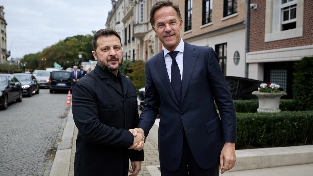 Az energetikai tűzszünet fontosságát hangoztatta a NATO-főtitkár Zelenszkijjel találkozva