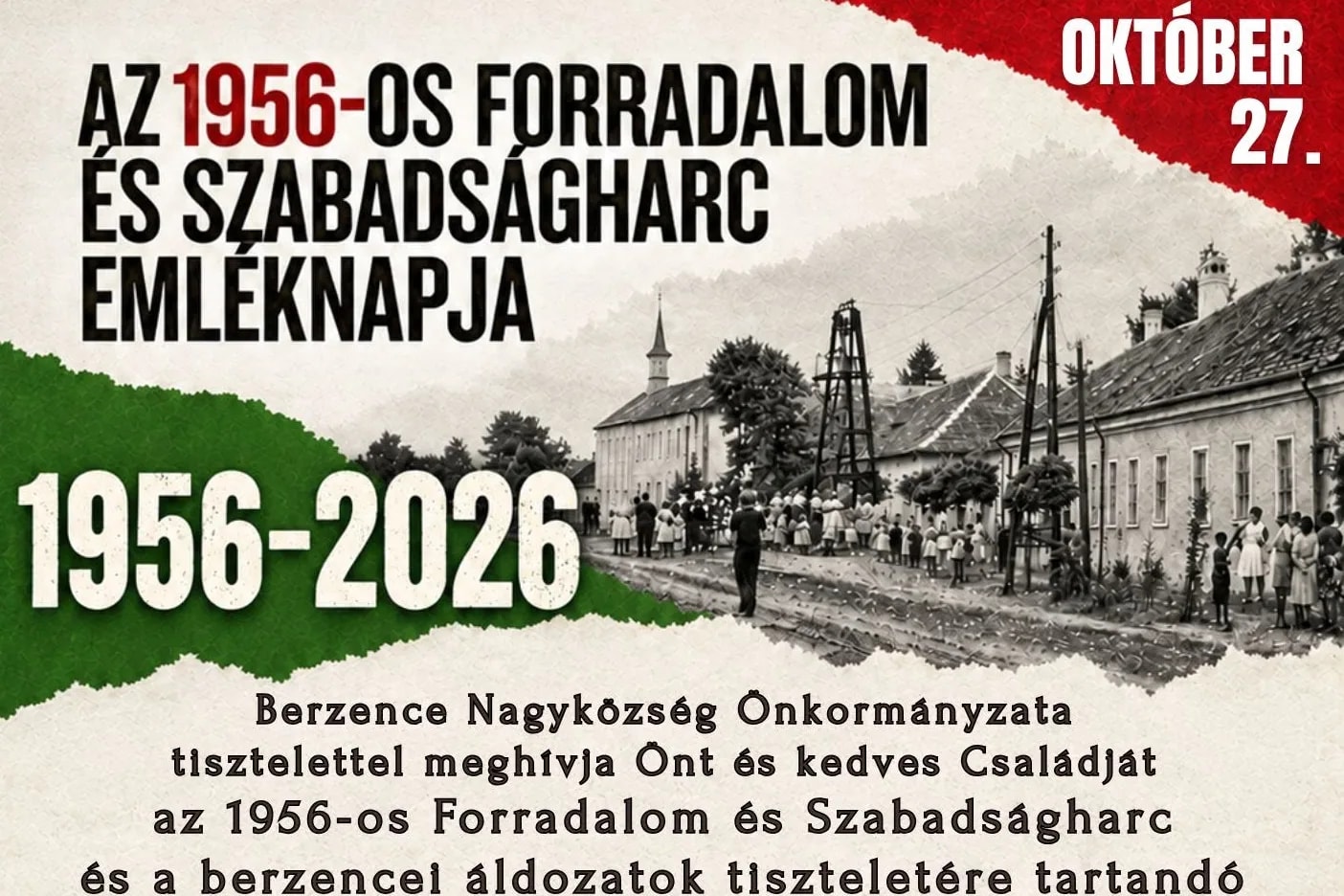A berzencei sortűz áldozataira emlékeznek kedden