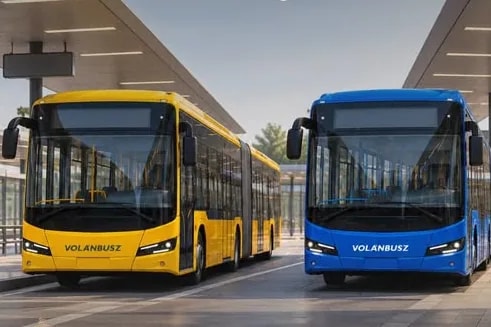 Több mint 200 új, alacsonypadlós csuklós busz beszerzését indítja el a MÁV
