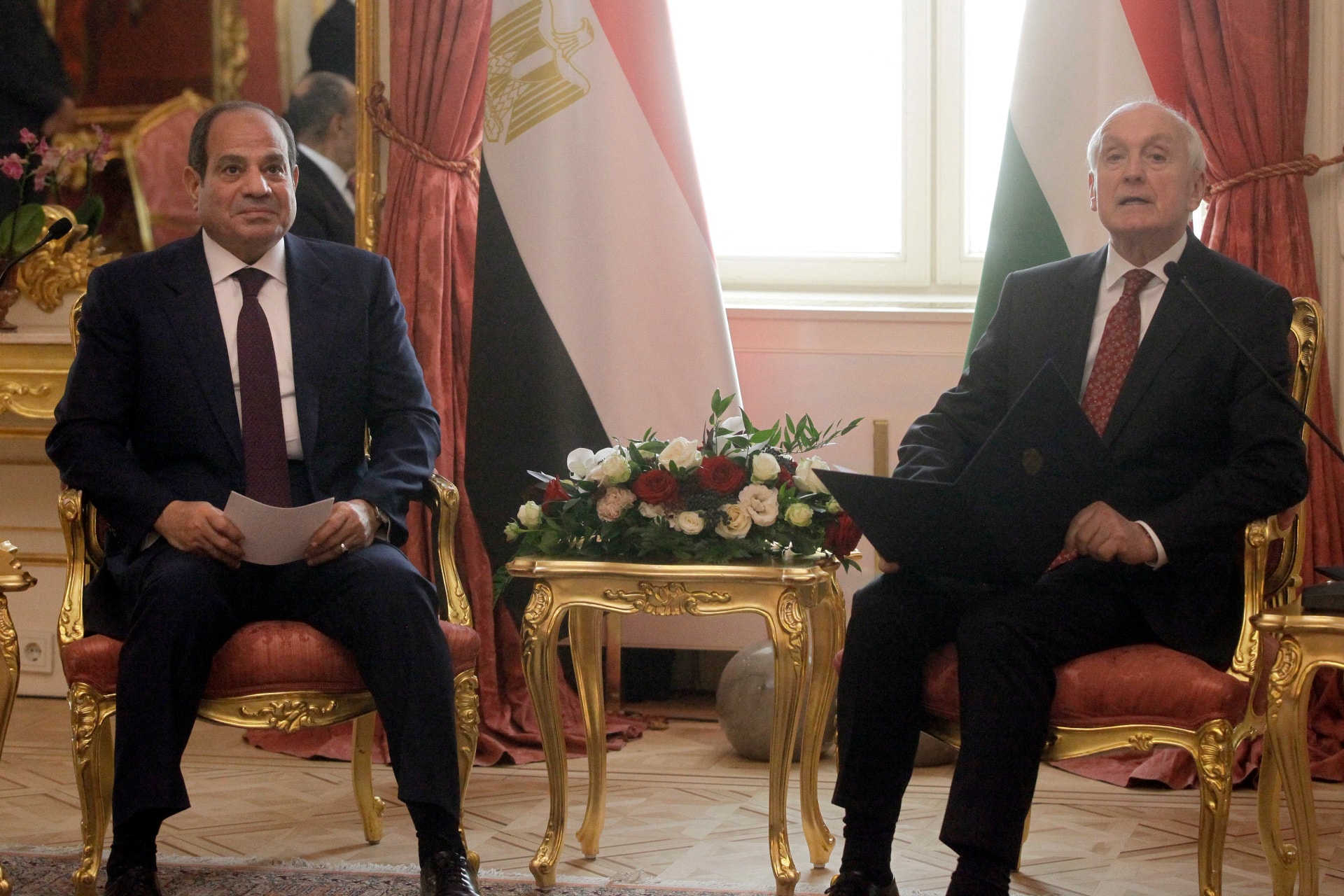 A kétoldalú kapcsolatok stabilitását hangsúlyozta a magyar és az egyiptomi elnök
