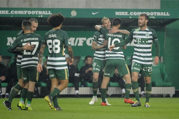 A Ferencváros nyerte az Újpest elleni rangadót