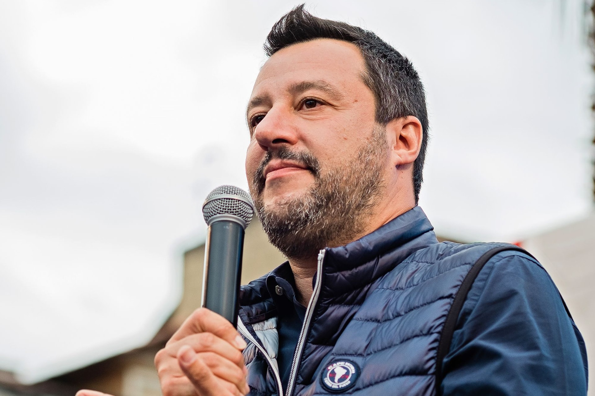 Salvini a Fehér Házban