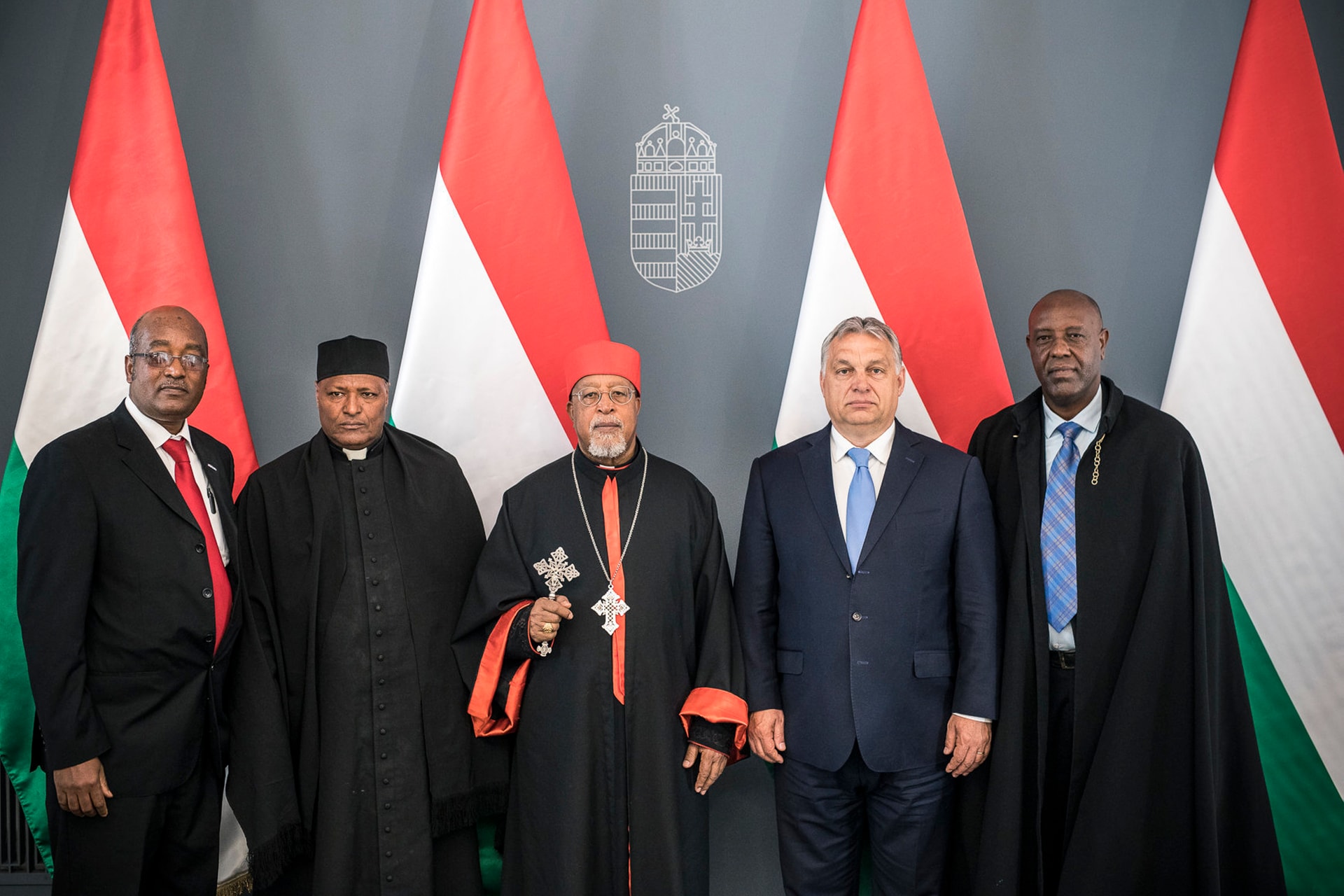 Orbán Viktor etióp keresztény vezetőkkel tárgyalt